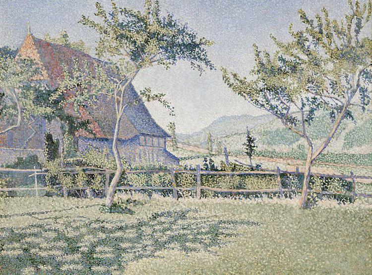 Paul Signac Comblat-le-Chateau, Le Pre china oil painting image